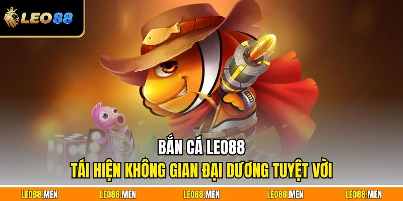 Bắn cá LEO88 tái hiện không gian đại dương tuyệt vời